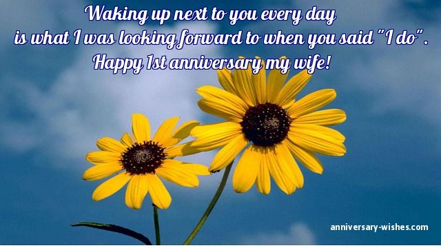 wedding anniversary wishes for wife